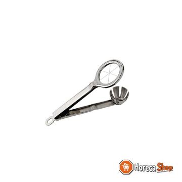 Egg cutter stainless steel 6 segments  n4188x