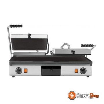 Contact grill double smooth  16053