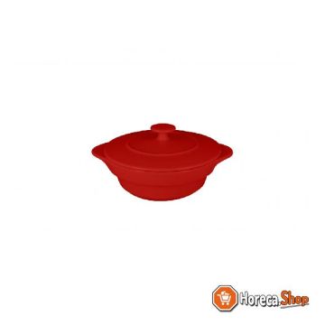 Chef s fusion cocotte rond met deksel - ø100mm - bright red
