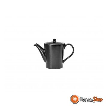 Koffiepot met deksel - 0.35ltr - black