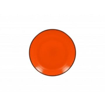 Coupebord plat - ø240mm - orange