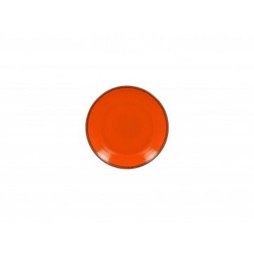 Coupebord plat - ø180mm - orange