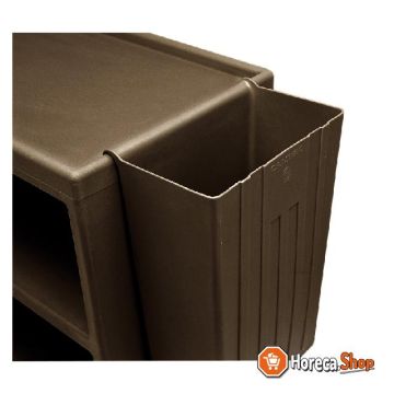 Afvalcontainer - 42.0ltr - dark brown