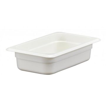 Gastronormbak 1 4 gn - 265x162x65mm - white