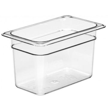 Gastronormbak 1 4 gn - 265x162x150mm - clear