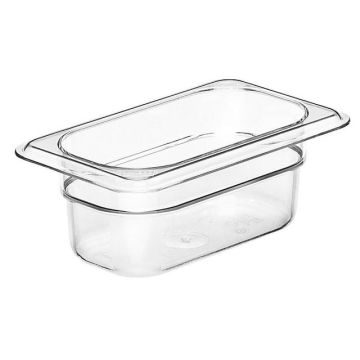 Gastronormbak 1 9 gn - 176x108x65mm - clear