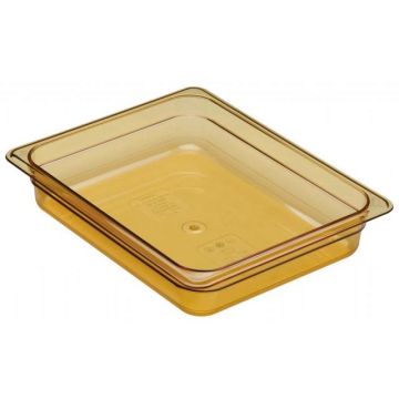Gastronormbak 1 2 gn- 65mm - 325x265x65mm - amber
