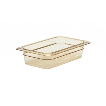 Gastronormbak 1 4 gn - 265x162x65mm - amber