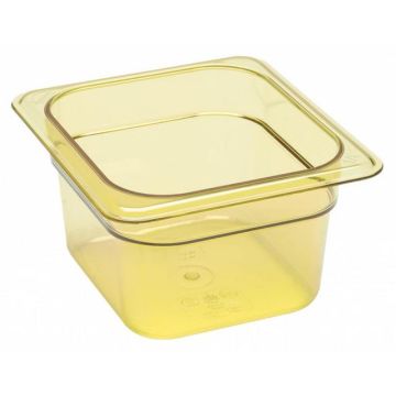 Gastronormbak 1 6 gn - 176x162x100mm - amber