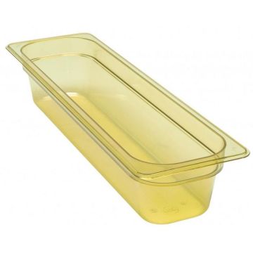 Gastronormbak 2 4 gn - 530x162x100mm - amber