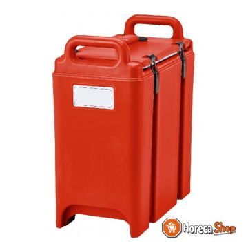 Soepcontainer dubbelwandig - 12.7ltr - hot red