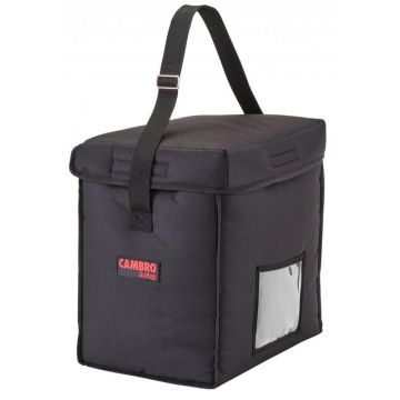 Kleine delivery bag met bovenlader - 330x228x330mm - black
