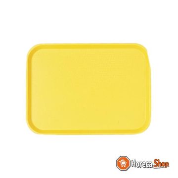 Fast food dienblad - 345x265mm - primrose yellow
