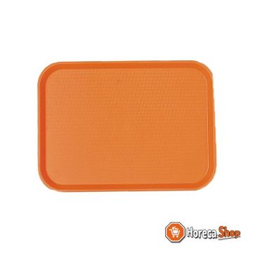 Fast food dienblad - 345x265mm - orange
