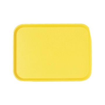 Fast food dienblad - 450x350mm - primrose yellow