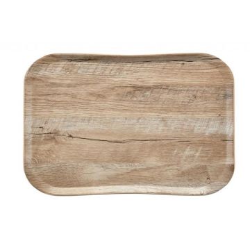 Dienblad wood grain - 530x325mm - light oak