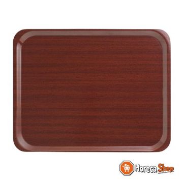 Dienblad lmt - 325x265mm - mahogany