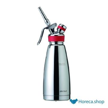 Mosa whipped cream   dessert machine stainless steel double-walled 0.5 l.