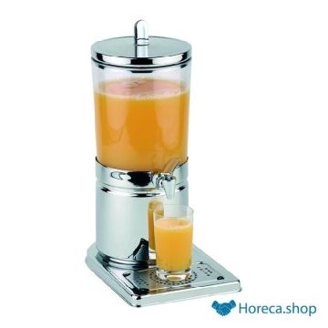 Juice dispenser stainless steel 4 l. - 21x32x43 cm