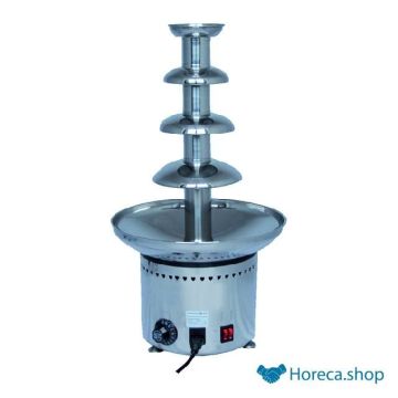 Chocolate fountain stainless steel h 60 cm