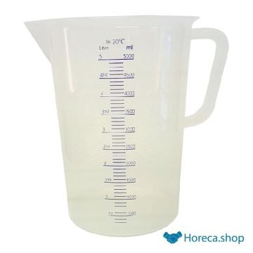 Measuring cup plastic 5.00 l.