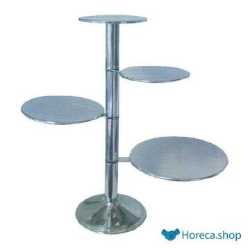 Wedding cake stand stainless steel 20 20 26 32 cm