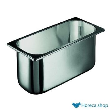 Ice cream container   scoop tray 5.0 l. stainless steel