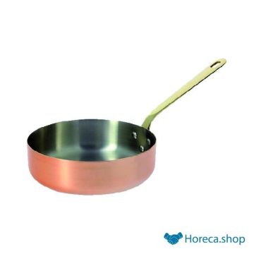 Sauté pan copper   stainless steel 16 cm