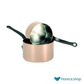 Saucepan copper   stainless steel 12 cm