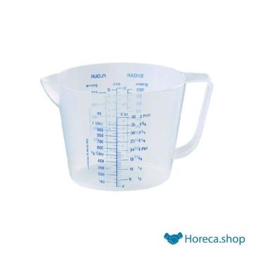 Measuring cup m.ver. 13.5x13 cm - 1.0 l.