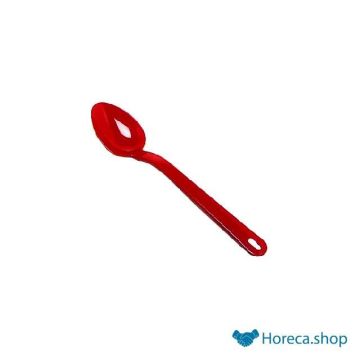 Serving spoon plastic red 34 cm