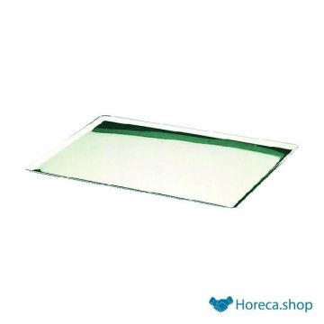 Baking tray stainless steel 40x30x1 cm