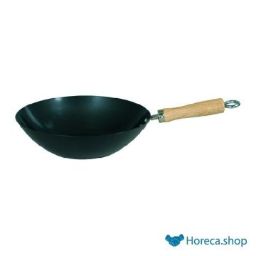 Mini wok swift 20 cm anti-aanbak met houten steel