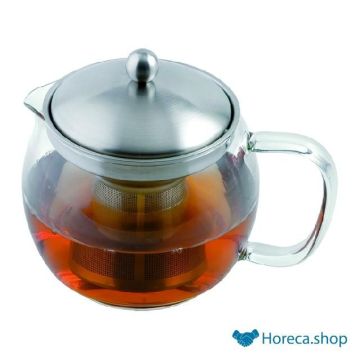Teapot glass 1.0 l.