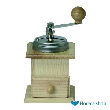 Coffee grinder natural ash wood