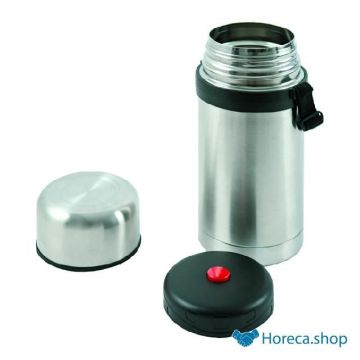 Bouteille isotherme   thermos en acier inoxydable 0,75 l.