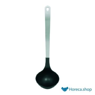 Serving spoon stainless steel   silicone