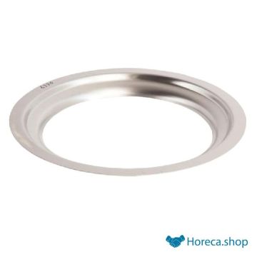 Stainless steel weld-in ring excl. waste tube ring 6380-g