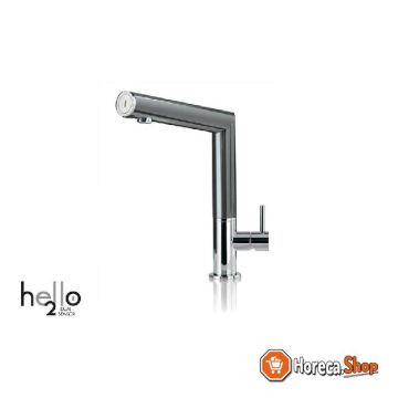 Hello 100 - infrared tap - 2 batteries 1.5v - spout: anthracite