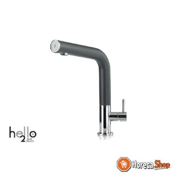 Hello 200 - infrared tap - 2 batteries 1.5v - spout jaw: anthracite
