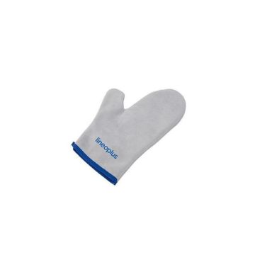 Short oven mitt with 300 inches