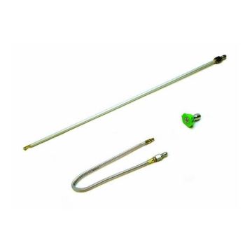 Kit accessoires voor coiljet lans, flexibele slang & nozzle