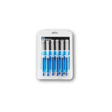 Extreme leak stop 6-pack of 12 ml cartridges with 1 4