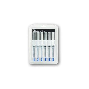 Extreme white leak stop 6-pack of 12 ml cartridges with 1 4 sae adapters