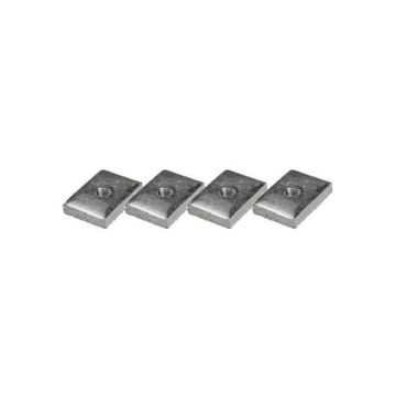 M8 mounting plate for profile 38 x 40 and 32 x 20 mm