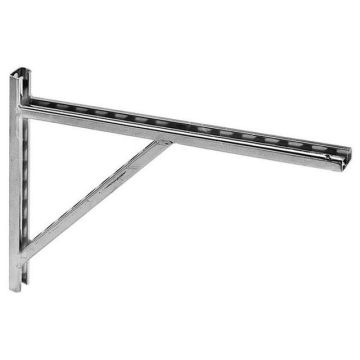 Galvanized wall bracket - profile 38x40 mm l = 1000 mm - 250 kg 250 kg - per piece