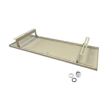 Condensation collecting dish - metal 1100x400x50 mm