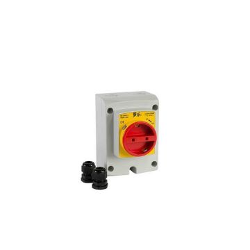 Interrupteur de réparation pour climatiseurs 4 phases - 20a - 105x113x150 mm