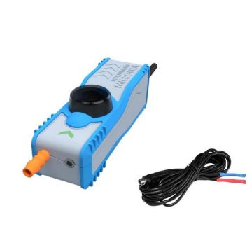 Microblue dual voltage pump with sensor 105x37x40 mm