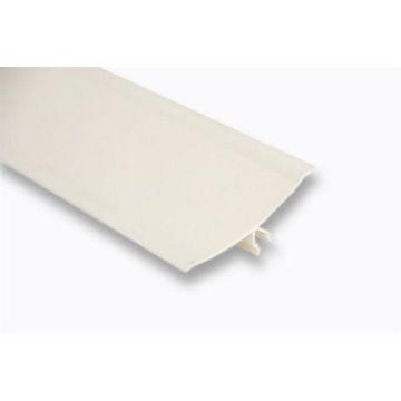 Pvc small rounded corner - ral 9010 - l = 3m
